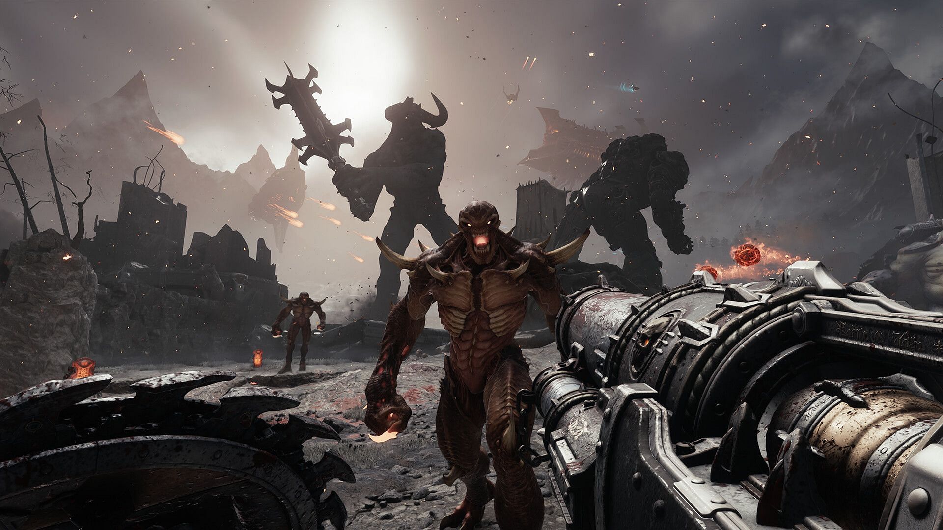 The 3090 Ti delivers sky-high framerates in DOOM: The Dark Ages (Image via Bethesda)